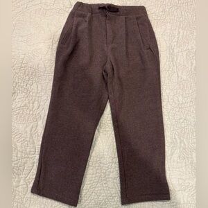Zara Kids Gray Plaid Trousers Pants Size 6